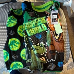 Lego Jurassic World Pajama Set - Green and Black